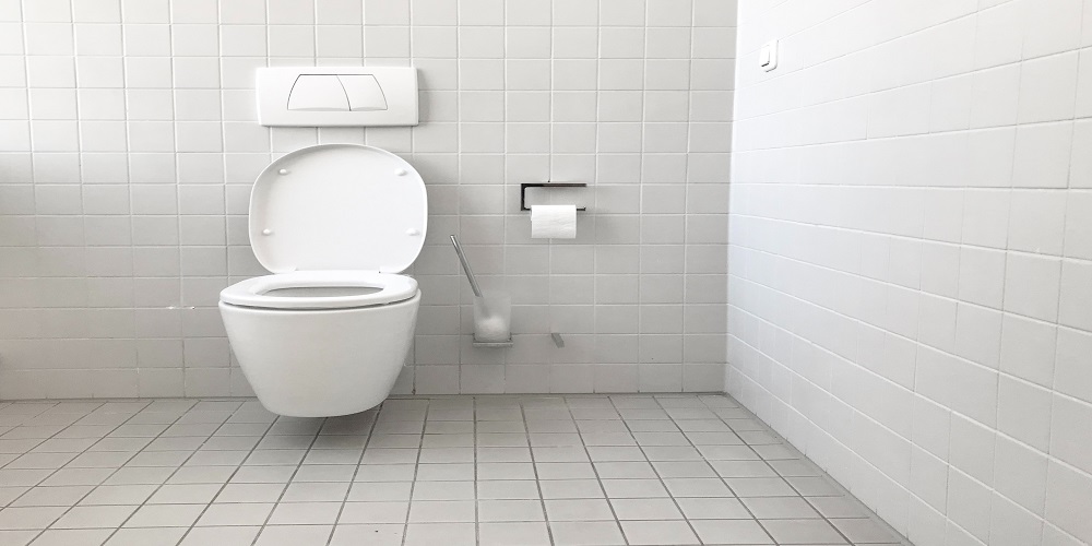 never flush